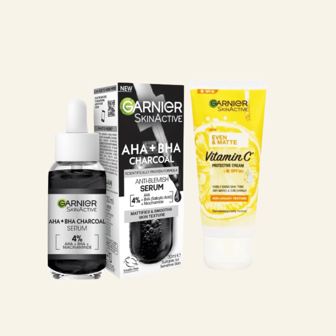 garnier bye acne essentials kit