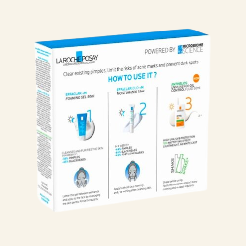 La Roche-Posay Effaclar Acne Routine Kit (Oil Control) - Image 2