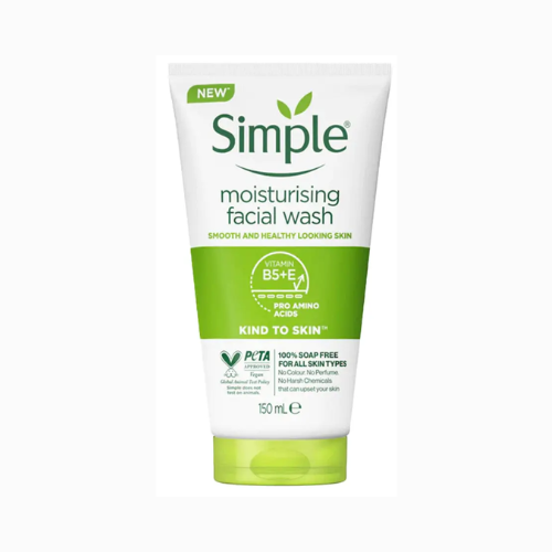 Simple Kind to Skin Moisturizing Facial Wash 150ml