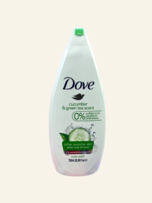 Dove Body Wash Cucumber & Green Tea, 750Ml