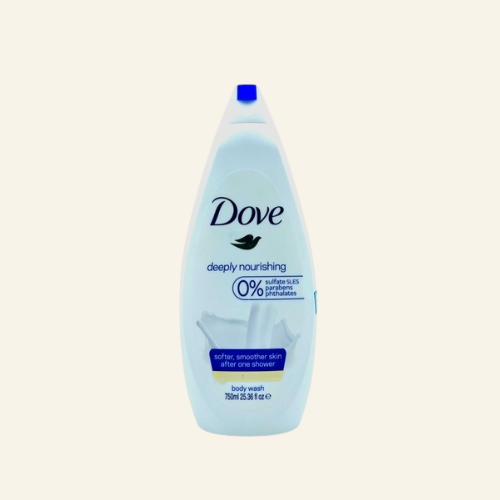 Dove Body Wash Deeply Nourishing, 750Ml