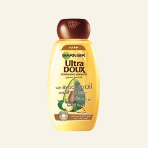 Garnier Ultra Doux Avocado Oil & Shea Butter Shampoo, 400Ml