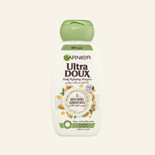 Garnier Ultra Doux Nurturing Almond Milk Shampoo, 400Ml