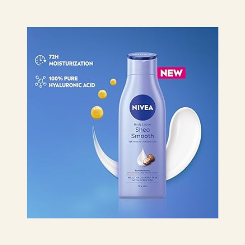 NIVEA Shea Smooth body lotion, 200ml - Image 2