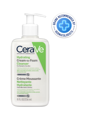 CeraVe Hydrating Cream To Foam Cleanser 236ml