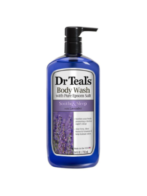 Dr Teal's Body Wash with Pure Epsom Salt, Soothe & Sleep With Lavender 710ml