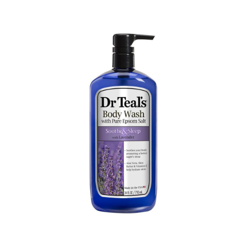 Dr Teal's Body Wash with Pure Epsom Salt, Soothe & Sleep With Lavender 710ml