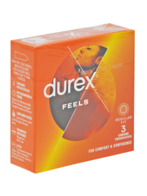 Durex Feels Condoms 3's