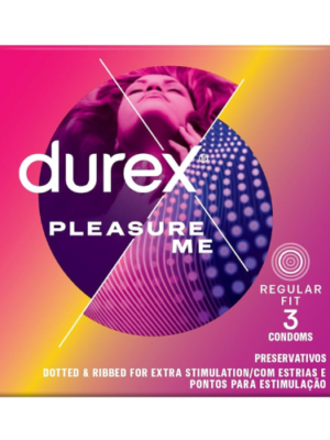 Durex Pleasure Me Condoms 3's