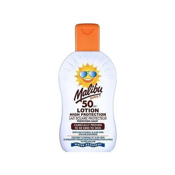 Malibu Kids Sun Lotion Spf 50 200Ml