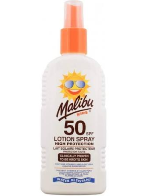 malibu kids  lotion spray spf50