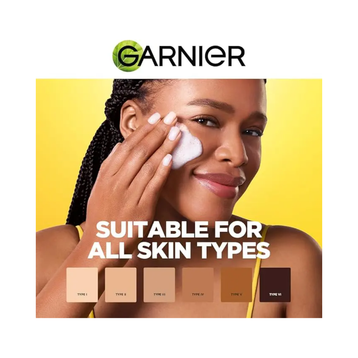 Garnier Even & Bright Vitamin C Serum Cleanser 100ml - Image 4