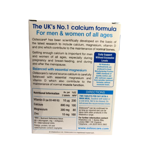 Osteocare Original Tablets 30's - Image 2