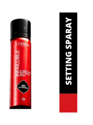 L'Oreal Paris Infalliable Magic Setting Makeup Fixing Spray